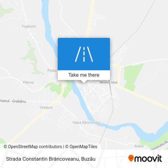 Strada Constantin Brâncoveanu map