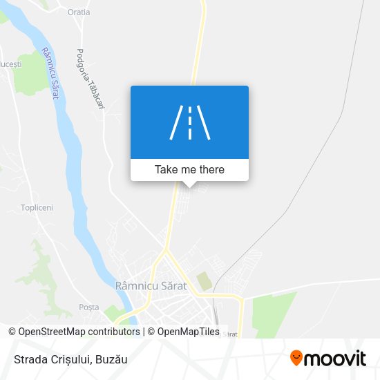 Strada Crișului map