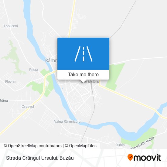 Strada Crângul Ursului map