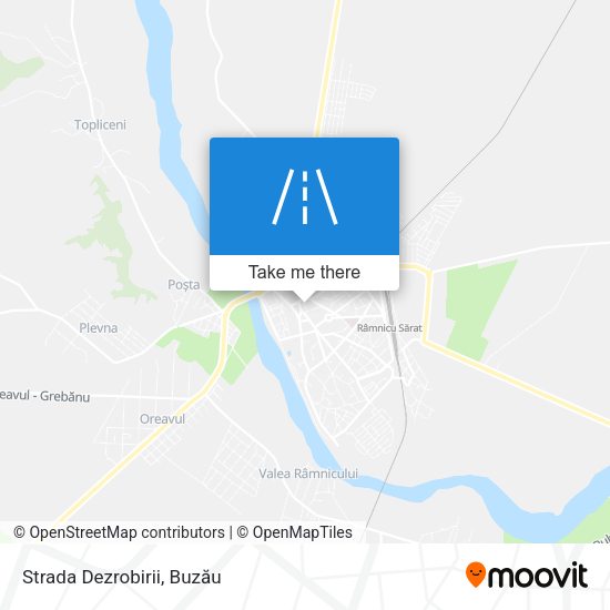 Strada Dezrobirii map