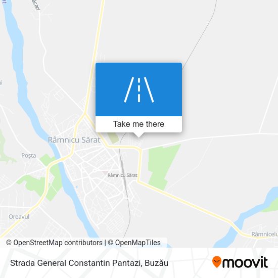 Strada General Constantin Pantazi map