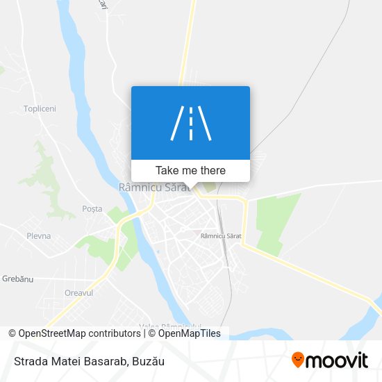 Strada Matei Basarab map