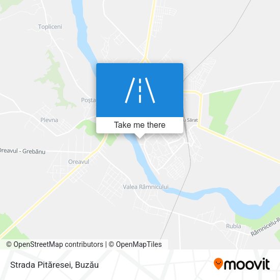 Strada Pităresei map