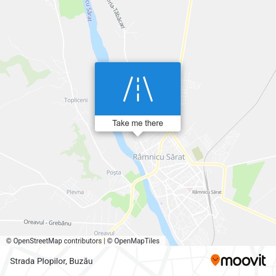 Strada Plopilor map