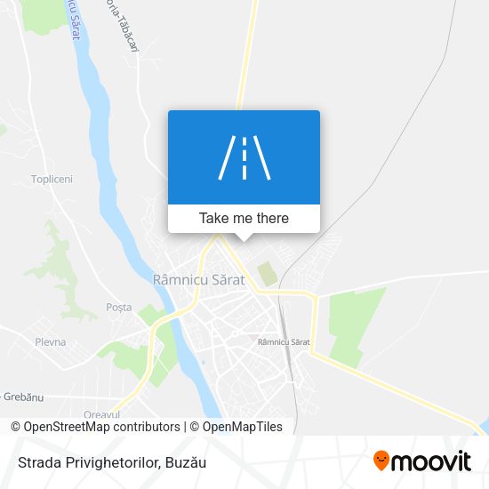 Strada Privighetorilor map
