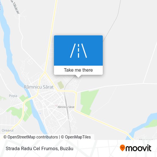 Strada Radu Cel Frumos map