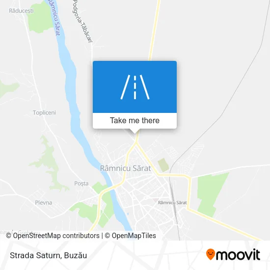 Strada Saturn map