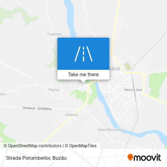 Strada Porumbeilor map