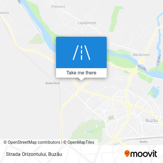 Strada Orizontului map