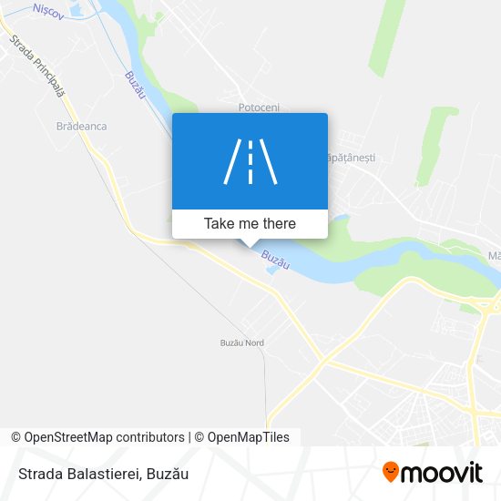 Strada Balastierei map