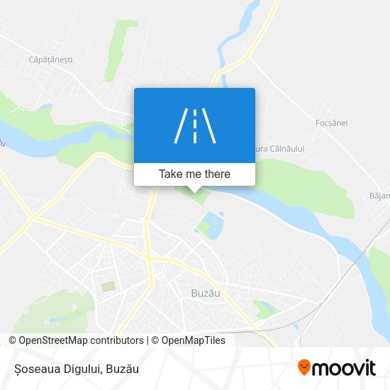 Șoseaua Digului map