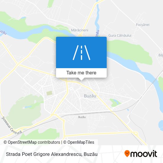 Strada Poet Grigore Alexandrescu map