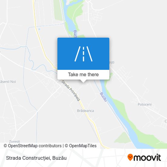 Strada Construcției map