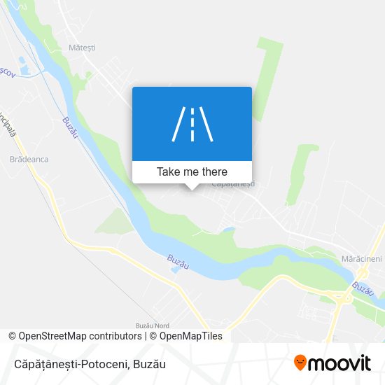Căpățânești-Potoceni map