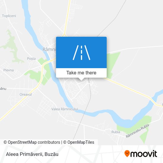Aleea Primăverii map