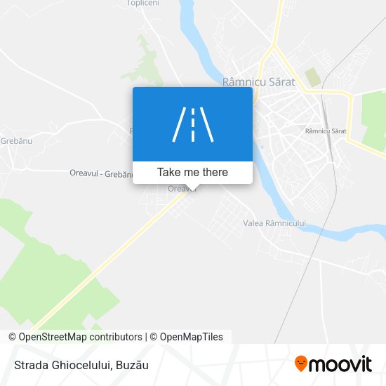 Strada Ghiocelului map