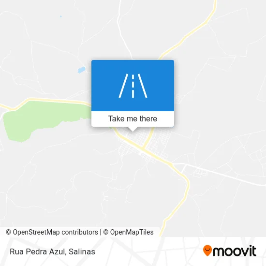 Rua Pedra Azul map