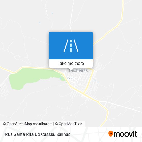 Rua Santa Rita De Cássia map