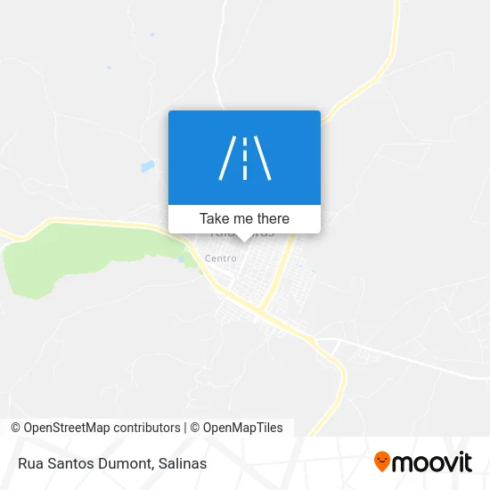 Rua Santos Dumont map