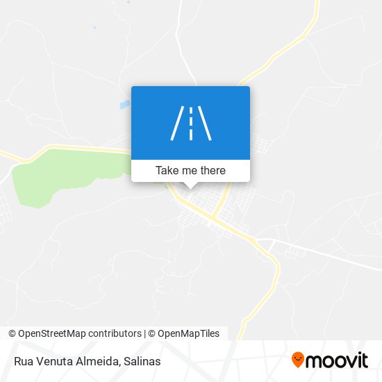 Mapa Rua Venuta Almeida