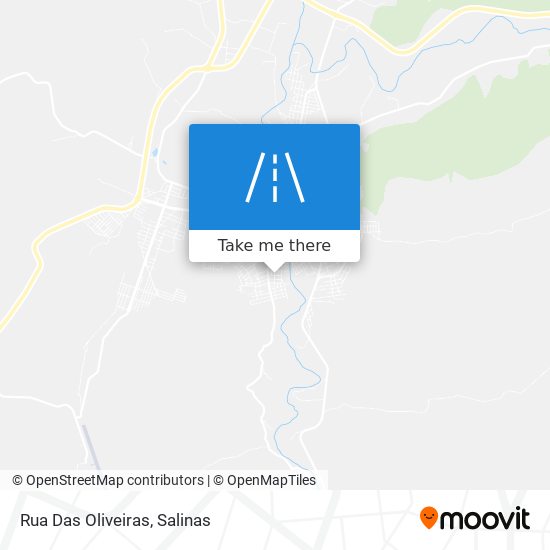 Rua Das Oliveiras map
