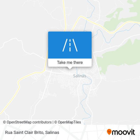 Rua Saint Clair Brito map