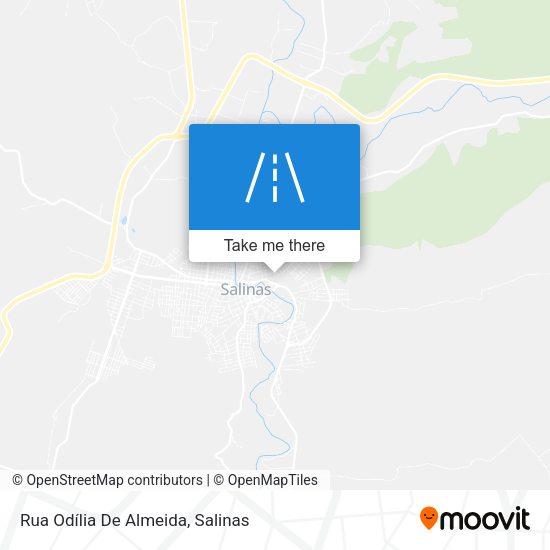 Rua Odília De Almeida map