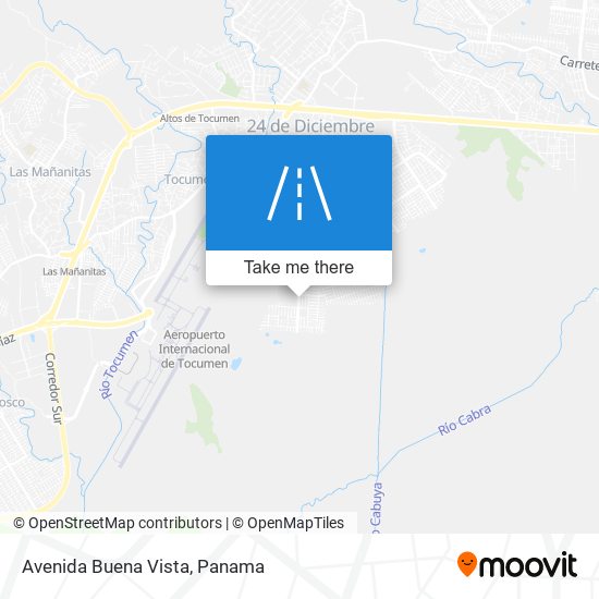 Avenida Buena Vista map
