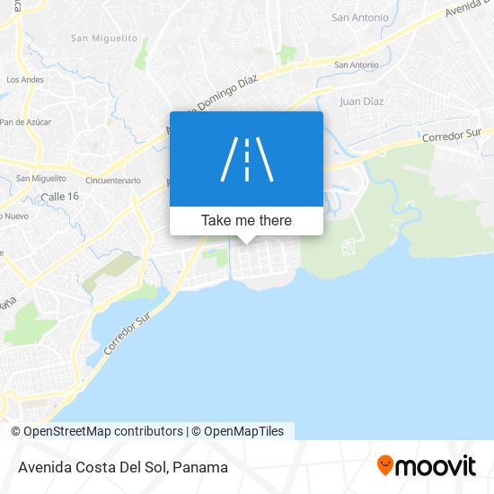 Avenida Costa Del Sol map