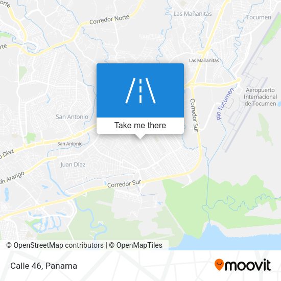 Mapa de Calle 46