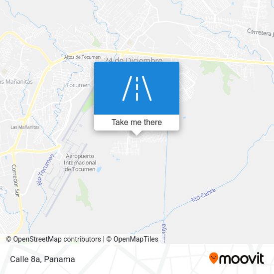 Mapa de Calle 8a