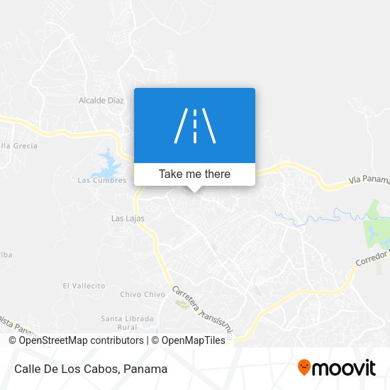 Calle De Los Cabos map