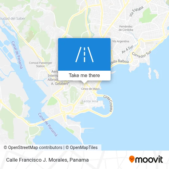 Calle Francisco J. Morales map