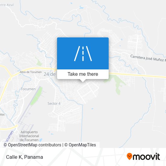 Mapa de Calle K