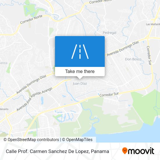 Calle Prof. Carmen Sanchez De Lopez map