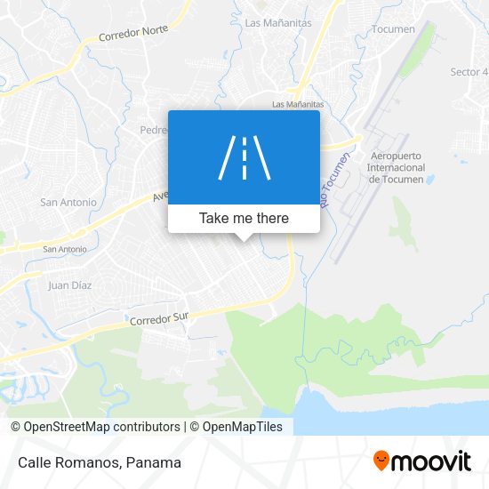 Mapa de Calle Romanos