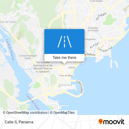 Mapa de Calle S