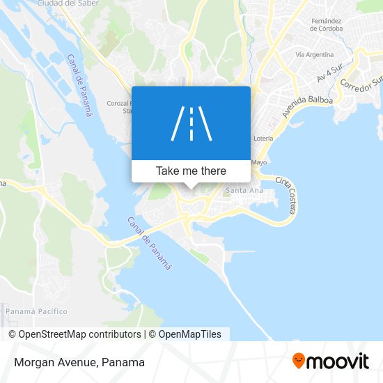Mapa de Morgan Avenue