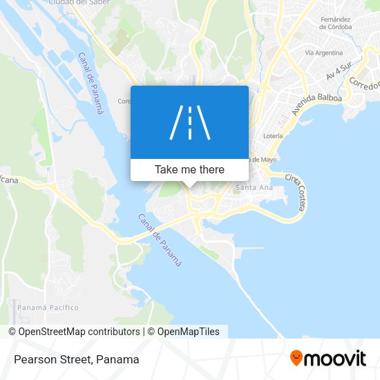 Mapa de Pearson Street