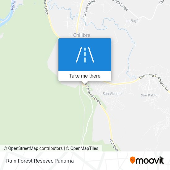 Rain Forest Resever map