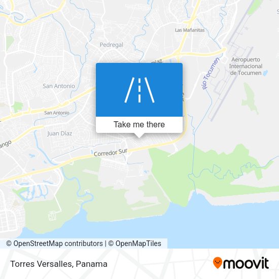 Mapa de Torres Versalles