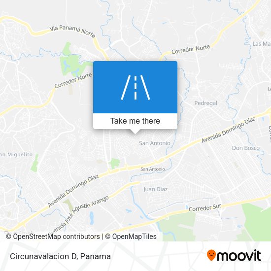 Mapa de Circunavalacion D