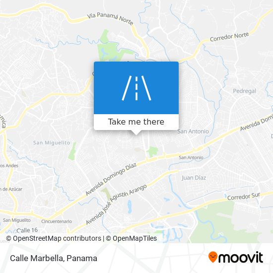 Calle Marbella map