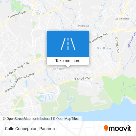 Mapa de Calle Concepción