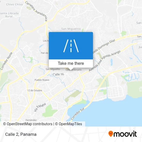 Mapa de Calle 2