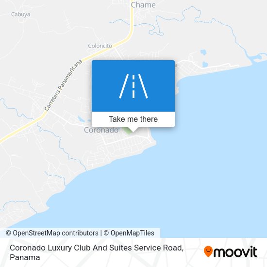 Coronado Luxury Club And Suites Service Road map