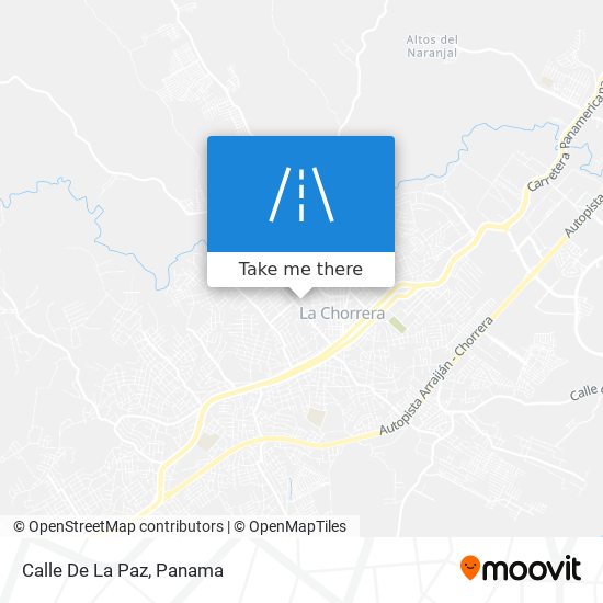 Calle De La Paz map