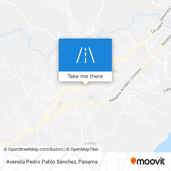 Avenida Pedro Pablo Sánchez map