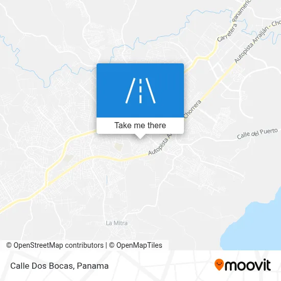 Mapa de Calle Dos Bocas