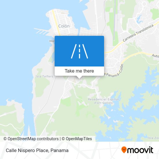 Mapa de Calle Nispero Place